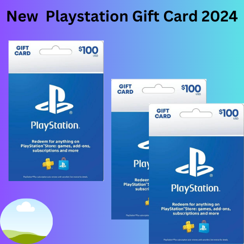 New Easy Earn PlayStation card Gift Card-2024